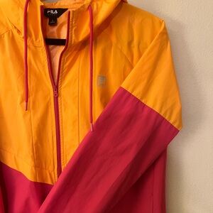 Fila Sport Orange and Pink Jacket